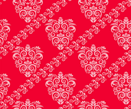 Vector ornamental hand drawing decorative background. Ethnic seamless pattern ornament. Vector pattern.のイラスト素材