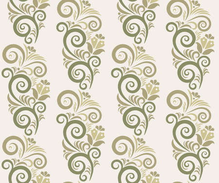 Vector ornamental hand drawing decorative background. Ethnic seamless pattern ornament. Vector pattern. Print for textile, cloth, wallpaper, scrapbookingのイラスト素材