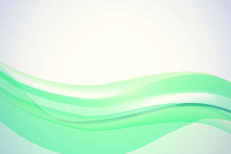 Abstract template with azure smooth lines in soft style. Vector illustration. EPS10のイラスト素材