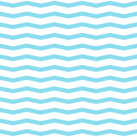 Blue wave seamless pattern. Vector background. Minimal designのイラスト素材