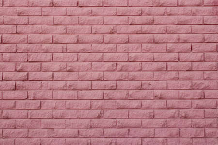 Light urban pink brick wall background