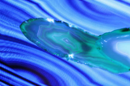 Abstract wavy blue and white light background