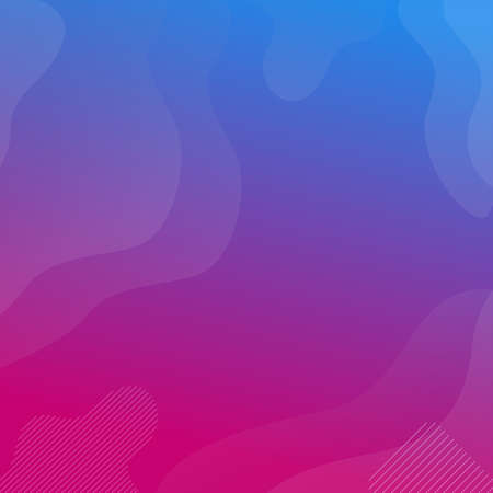 violet, blue, purple, pink blur gradient Vector curved background eps10のイラスト素材