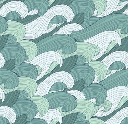 Abstract waves background. Vectorのイラスト素材