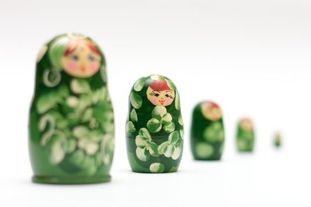 Matryoshka nested dollの写真素材
