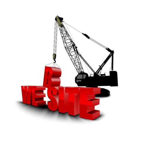 Construction site crane building backgroundの写真素材