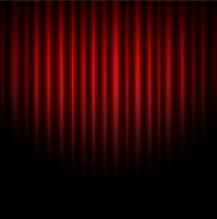 Curtain abstract of red backgroundのイラスト素材