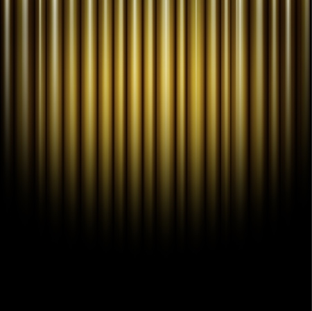 Curtain of brown backgroundのイラスト素材