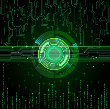 Abstract technology backgroundのイラスト素材