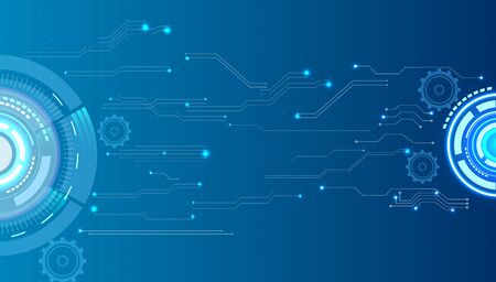 Abstract technology backgroundのイラスト素材
