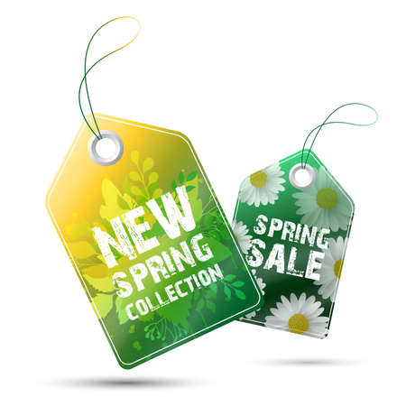 Spring saleのイラスト素材