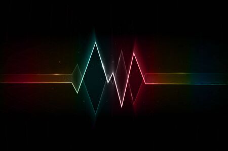 Vector illustration of Abstract light backgroundのイラスト素材