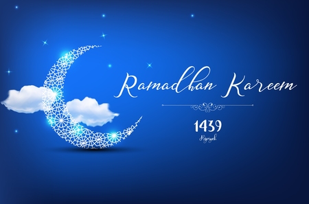Ramadan Kareem Greetings Cardのイラスト素材