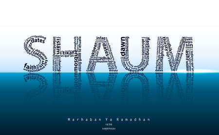 Shaum typography backgroundの写真素材