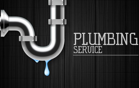 Vector illustration of Plumbing serviceのイラスト素材