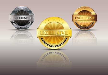 Illustration of Limited edition labelのイラスト素材