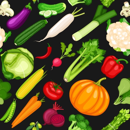 Organic vegetables collection setの写真素材