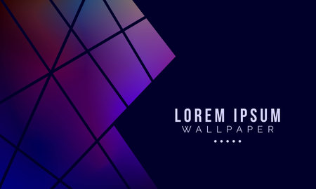 Dark Geometric Polygonal Wallpaper or Background vector template fit for your backdrop or cover...