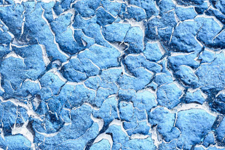 Amazing natural winter icy ground texture. Abstract glacier pattern.の写真素材