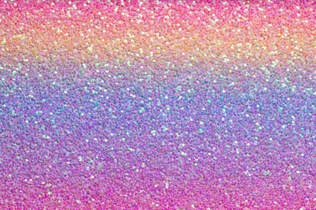 Multicolored glitter background. Full frame pastel colored textureの写真素材