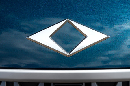 Istanbul, Turkey - June 20 2023 : Togg T10X is a fully electric C-segment SUV produced by the Turkish car manufacturer Togg.のeditorial素材