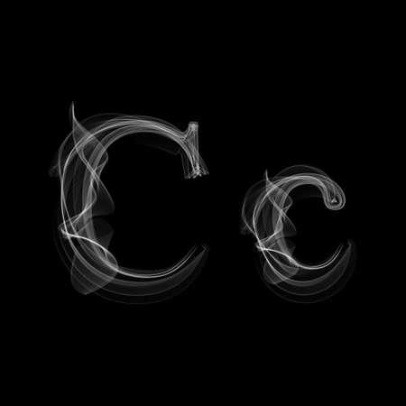 Letter C illustration alphabetのイラスト素材