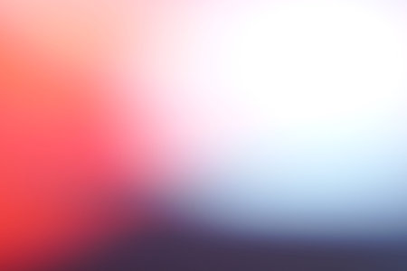 Abstract gradient bright red ping and blue background. Photography lens Blurred