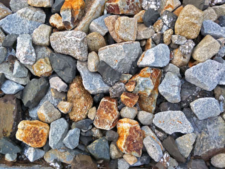 rough nature stone edge background textureの写真素材