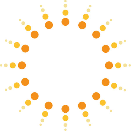 Image symbolizing the sun, sunny days, summer and vacation.のイラスト素材