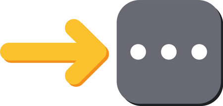 An arrow icon that expresses directing and drawing attention to a certain point in all kinds of...