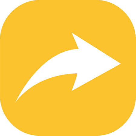 An arrow icon that expresses directing and drawing attention to a certain point in all kinds of visual designs.のイラスト素材