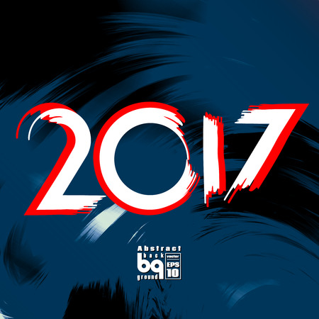 Background abstract,  2017, new year, glitch,  futuristic  illustration, infinity, design, rainbowのイラスト素材