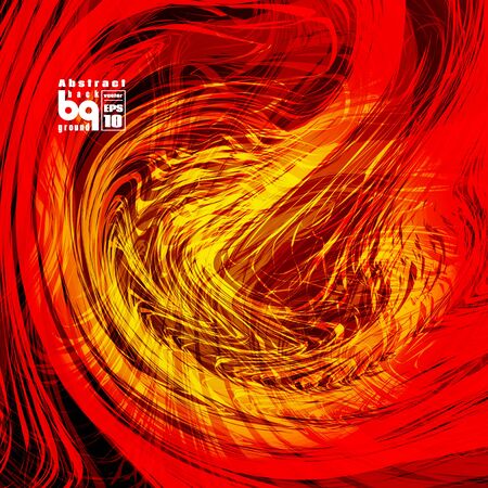 Vector illustration,  futuristic colorful texture, abstract  background, glitch, fireのイラスト素材
