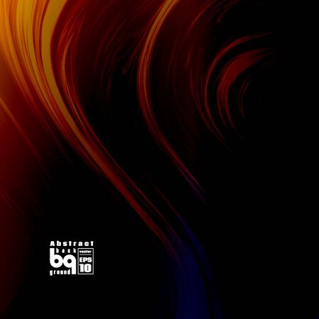 Vector design, colored abstract background, futuristic  illustration, glitch, infinity, rainbowのイラスト素材