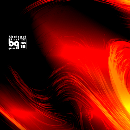 Vector illustration,fire space, glitch, background flash, abstract galaxy, sunのイラスト素材