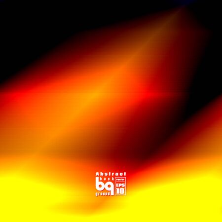 Vector illustration,fire space, glitch, background flash, abstract galaxy, sunのイラスト素材