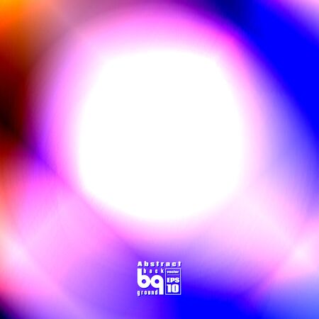 Vector design, colored abstract background, futuristic  illustration, glitch, infinity, rainbowのイラスト素材