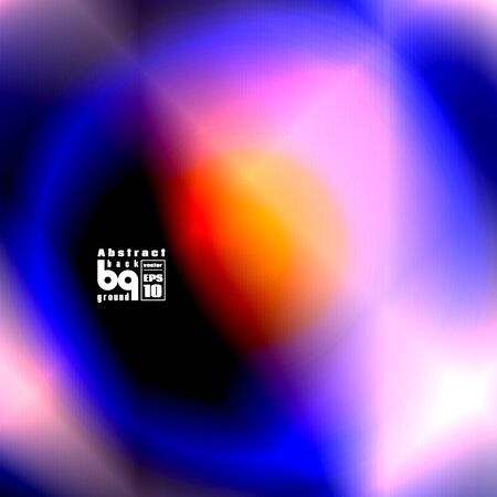 Vector design, colored abstract background, futuristic  illustration, glitch, infinity, rainbowのイラスト素材