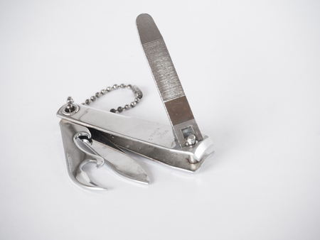 Nail clippers isolateの写真素材