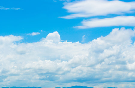 Sky with clouds