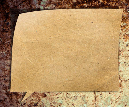 One blank frame on concrete wall.の写真素材