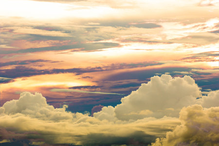 Sunset and clouds