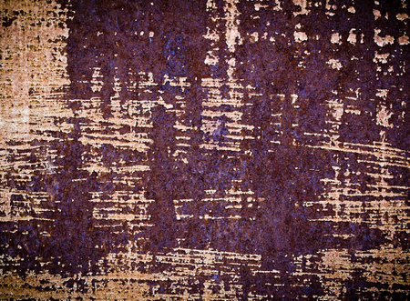 Rusted sheet of metal