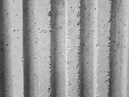 Vertical cement texture design. Concrete walls texture.の写真素材