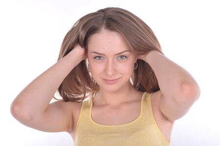 beautiful girlの写真素材