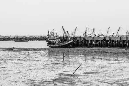 Jetty in Thailandの写真素材