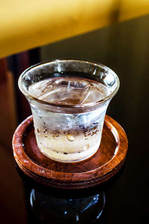 Glass of waterの写真素材