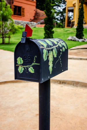 happy mailboxの写真素材