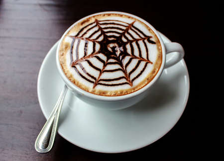 Cappuccino  Cup of Cappuccino Coffeeの写真素材