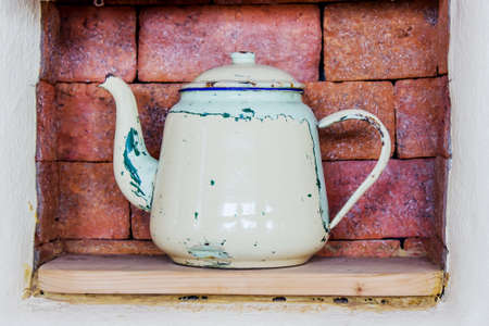 classic kettleの写真素材